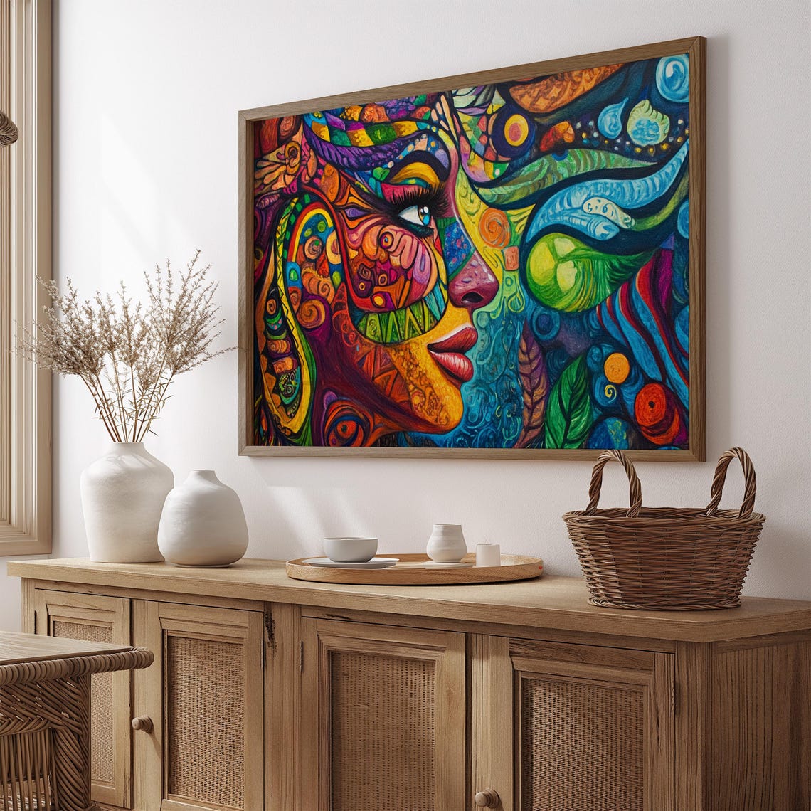Mexican Art Print, Gift For Her