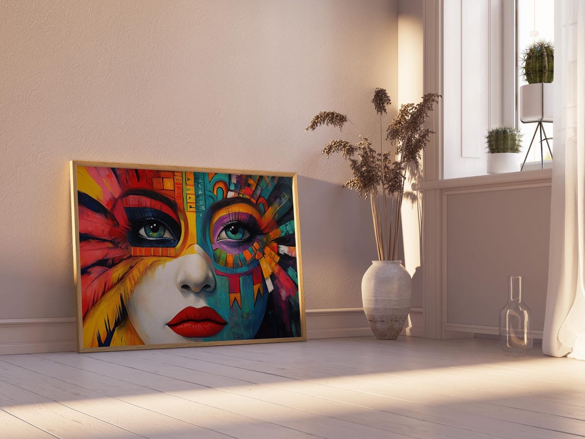 Mexican Art Print, Gift For Her - Image 2