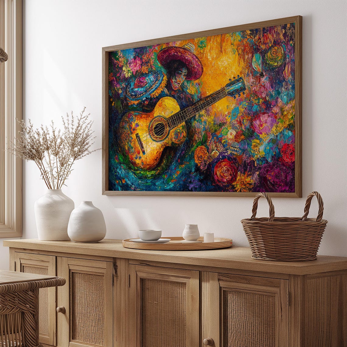 Mexican Art Print, Gift For Her