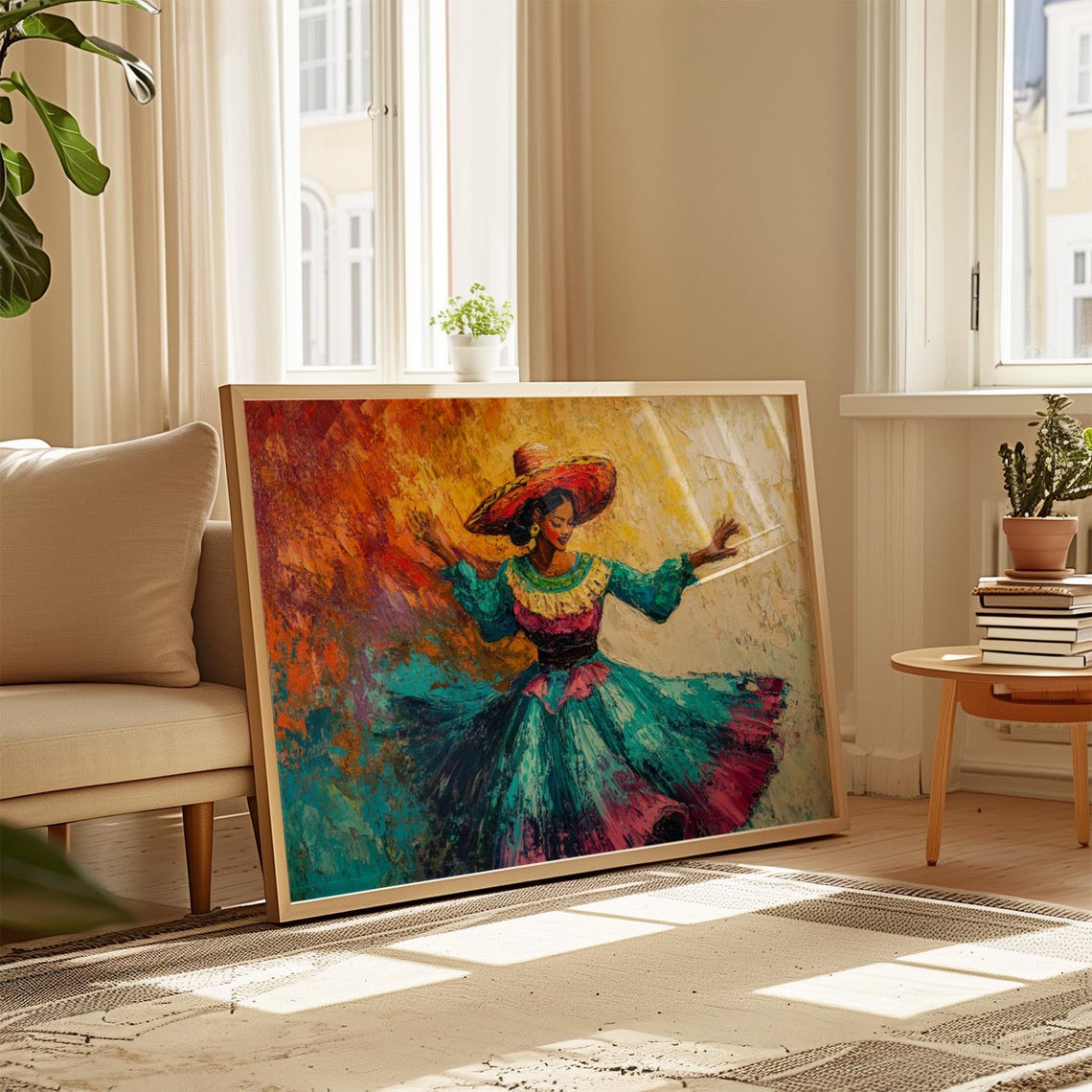 Mexican Wall Art Print, Gift For Her - Image 4