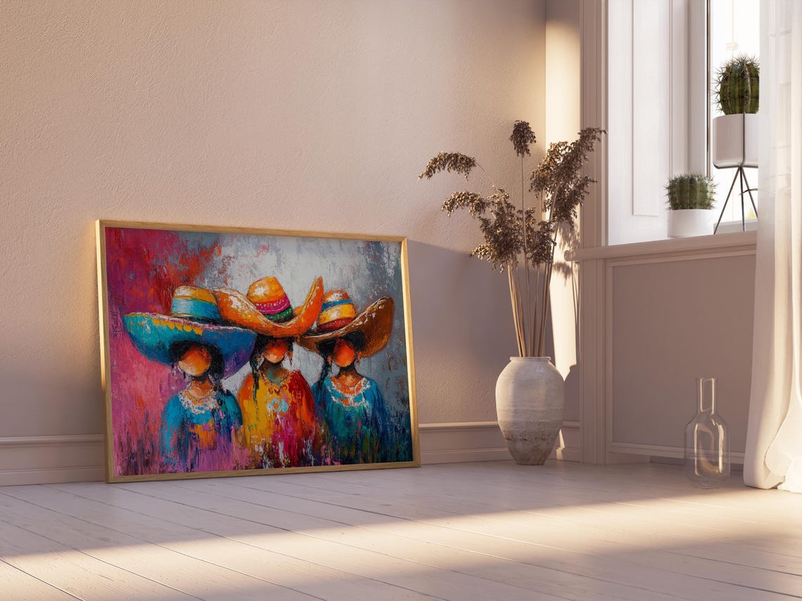 Mexican Wall Art Print, Gift For Her - Image 2