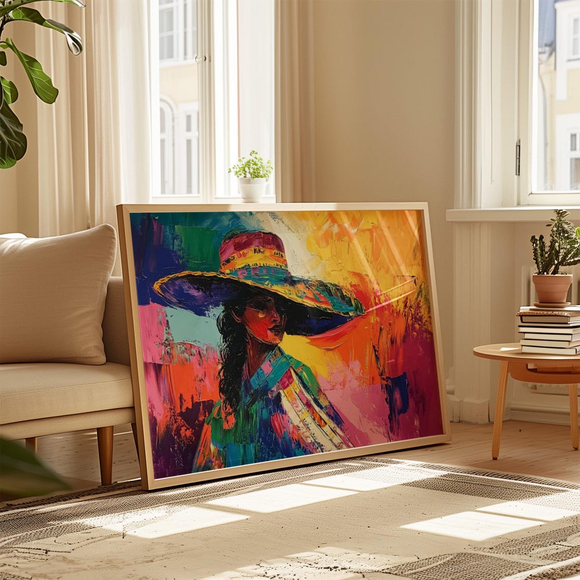 Mexican Art Print, Gift For Her - Image 4