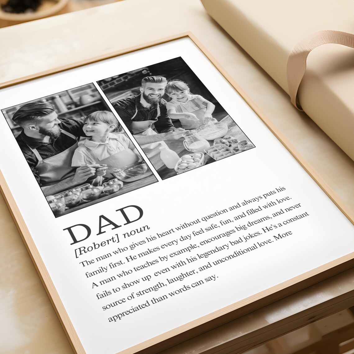 Personalised Dad Definition Gift From Kids, Keepsake - Image 5