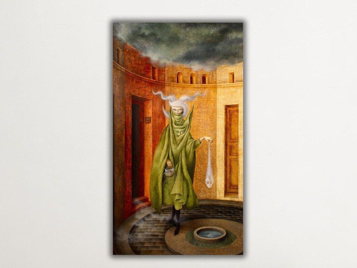 Remedios Varo Print, Surrealist Feminist Art