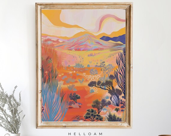 Japanese Japandi Abstract Poster, Gallery Wall Art