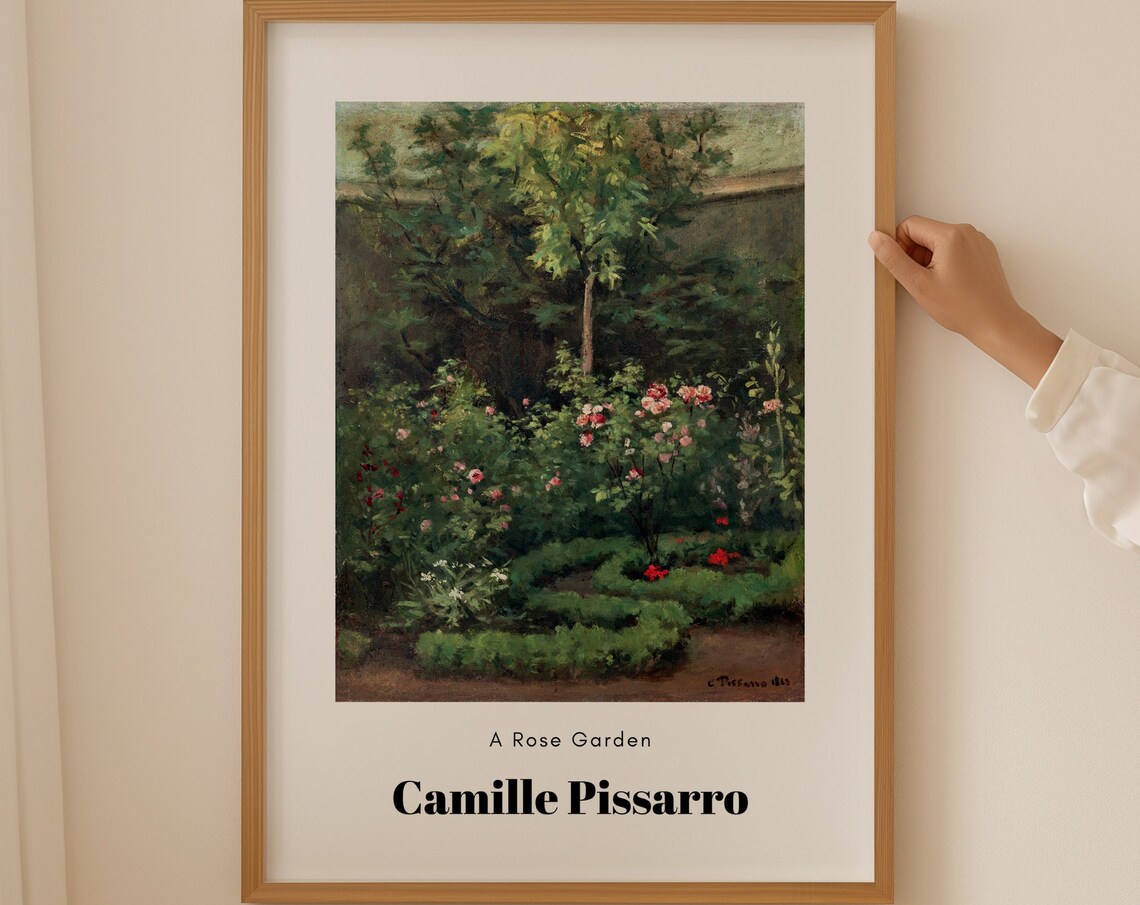 Henri Rousseau Poster Scene In Bagneux On The Outskirts Of Paris Realism Art Antique Decor Home Decoration Garden Poster