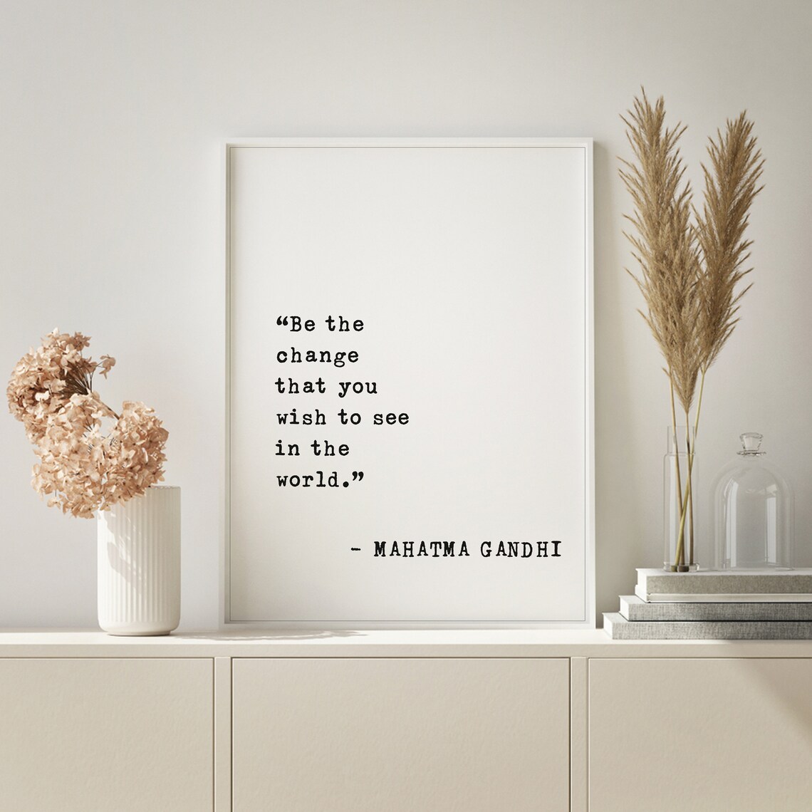 Mahatma Gandhi Be The Change You Wish To See In The World Poster - Image 2