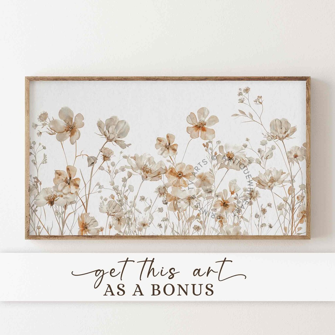 Tulip Easter Art, Spring Floral Wall Art Print - Image 2