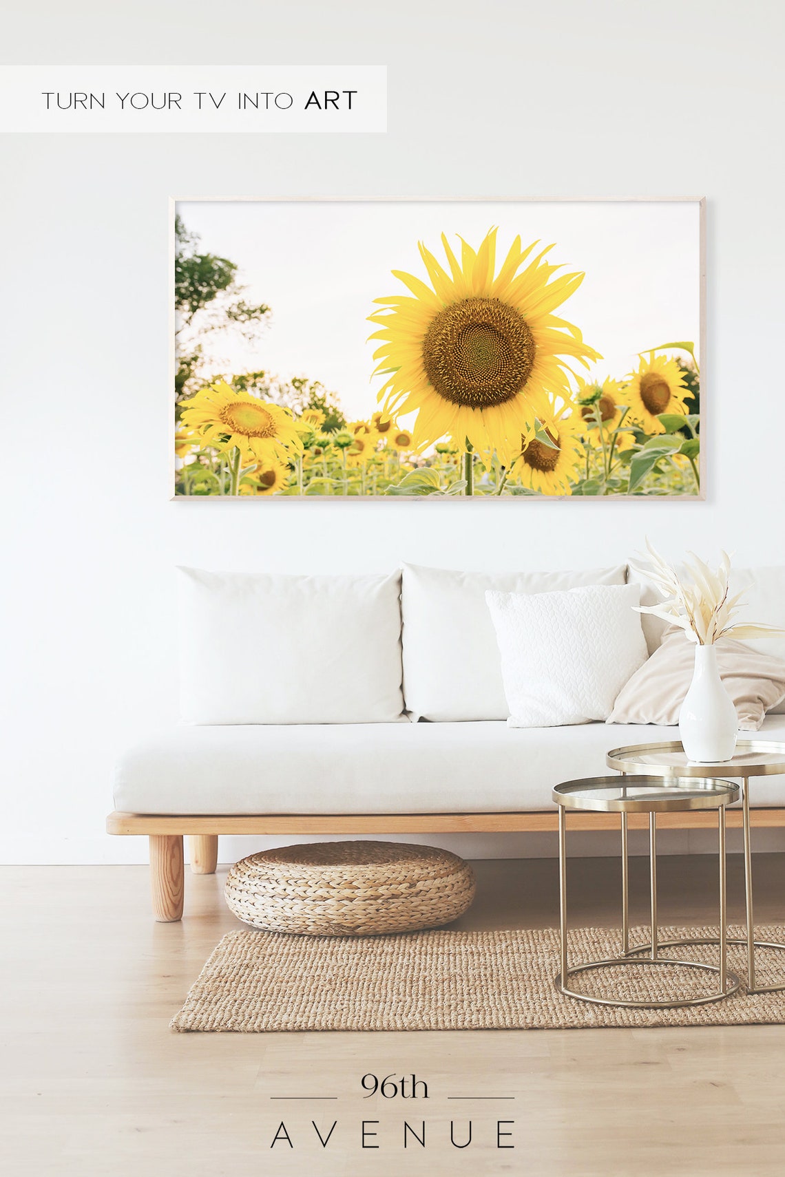 Sunflower Farmhouse Art Print - Image 2