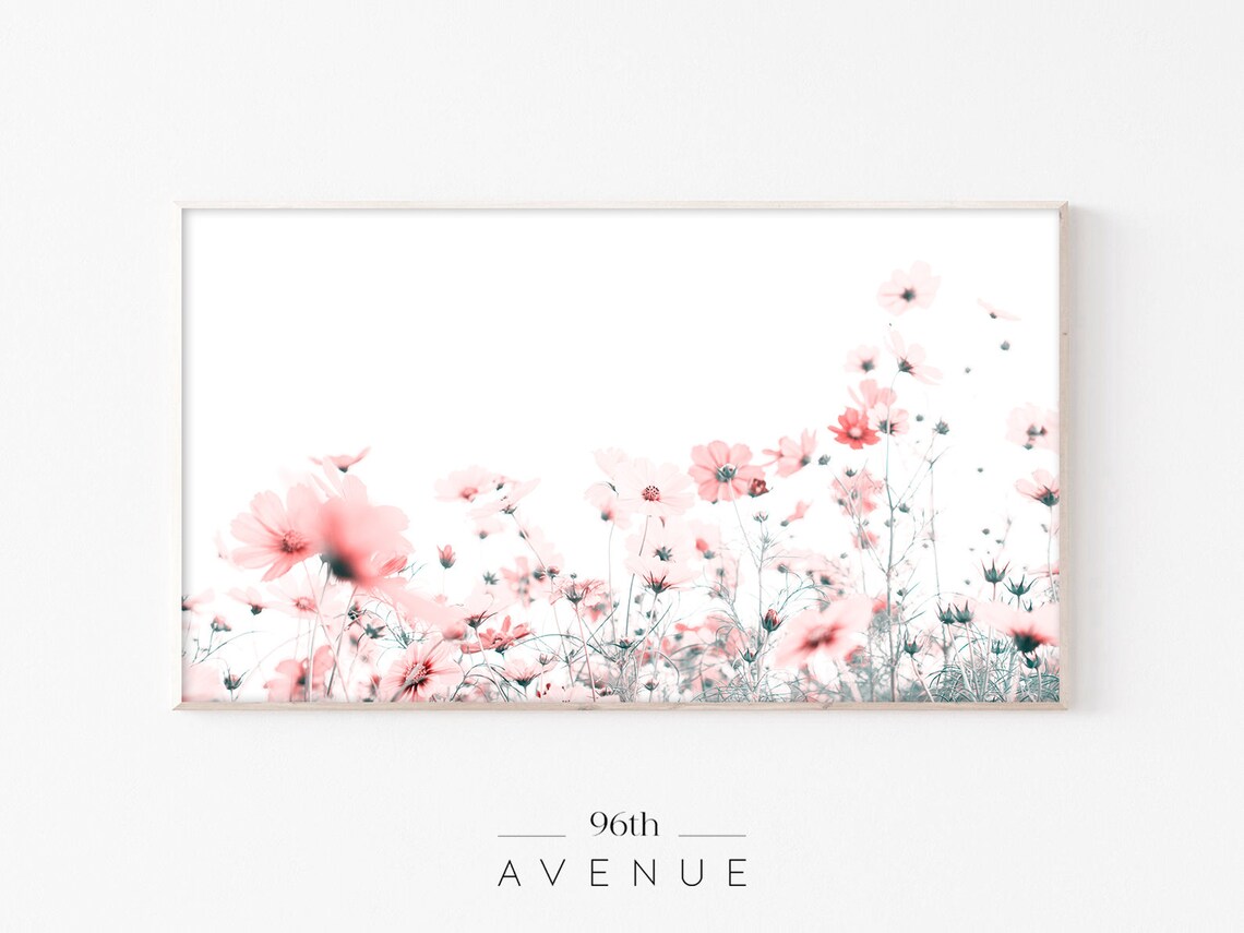 Flower Field Art for TV