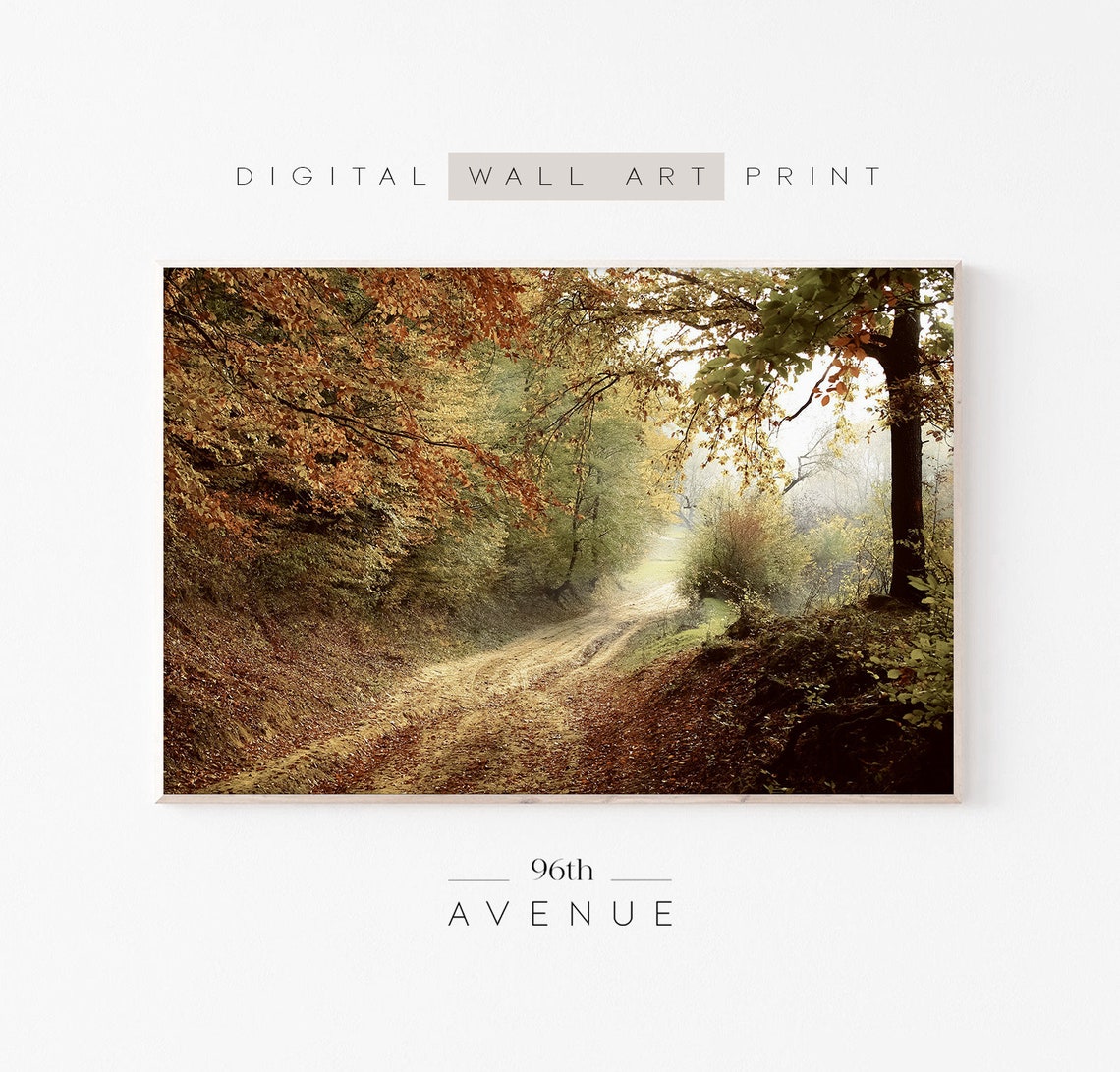 Moody Autumn Forest - Rustic Fall Decor