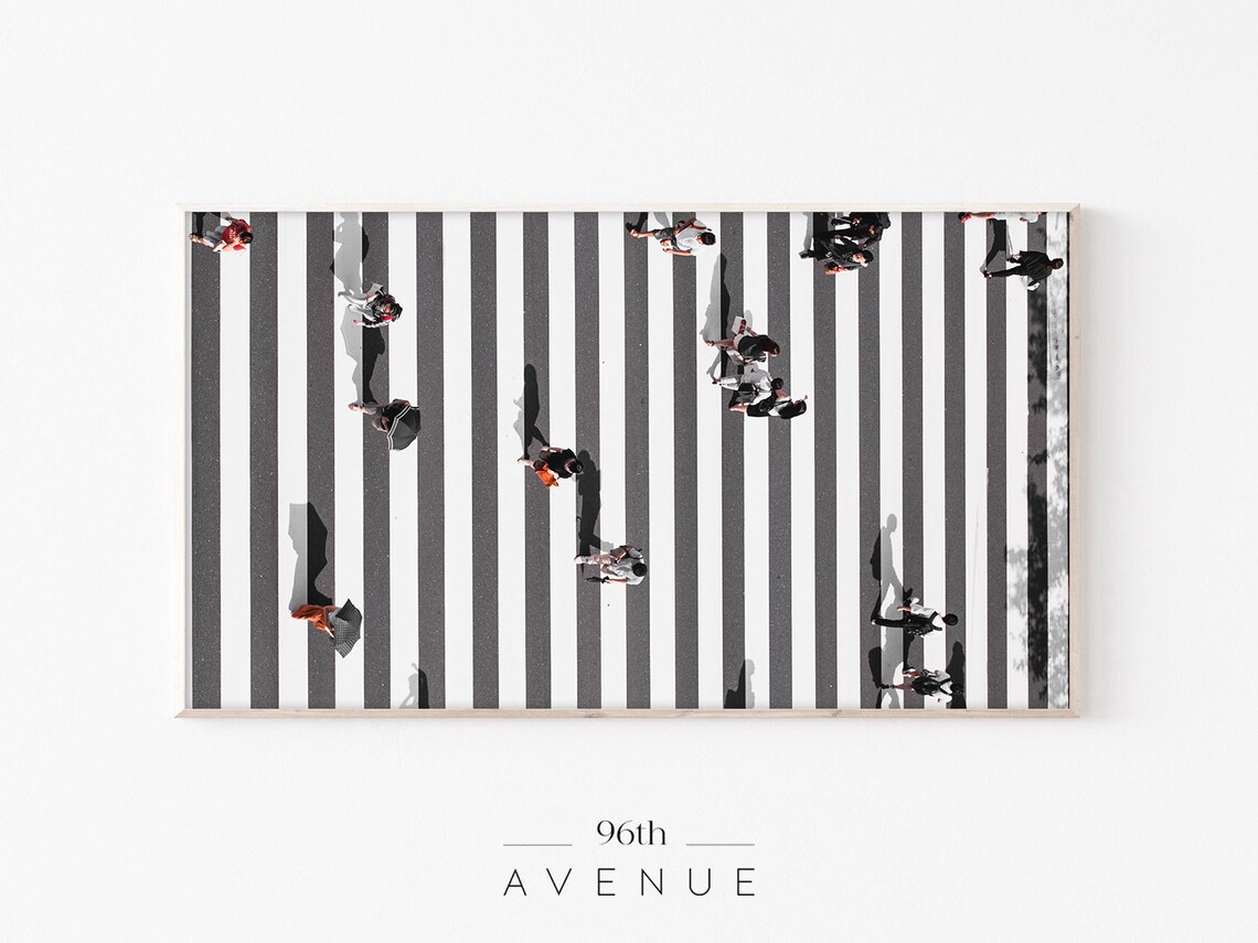 Shibuya Crossing Tokyo Aerial Crosswalk Crowd Street Scene Poster