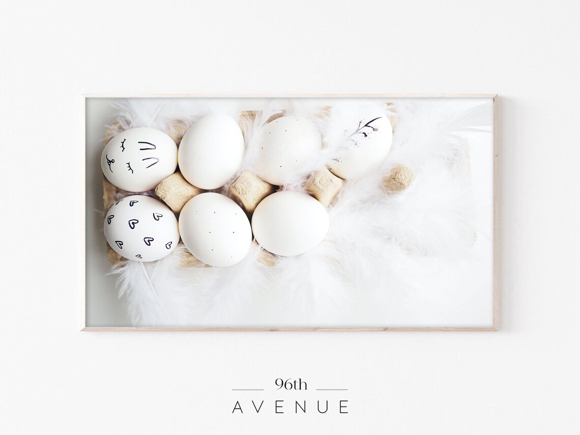 Easter Art, Abstract Modern Poster Print