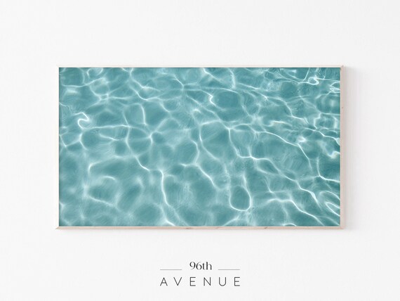 Beach Frame TV Art, Coastal Decor