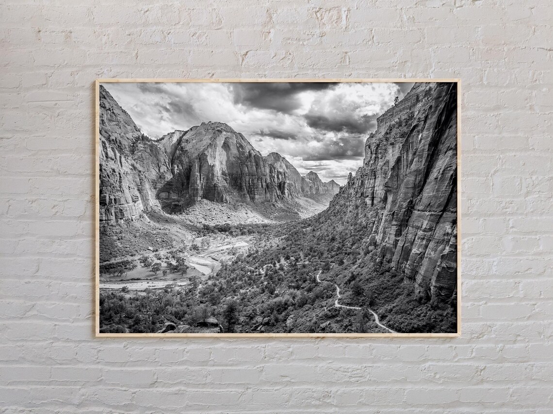 Zion National Park, United States Travel Poster