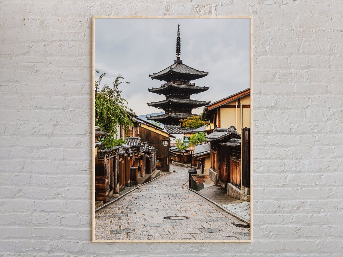 Kyoto Photo Japan Travel Poster