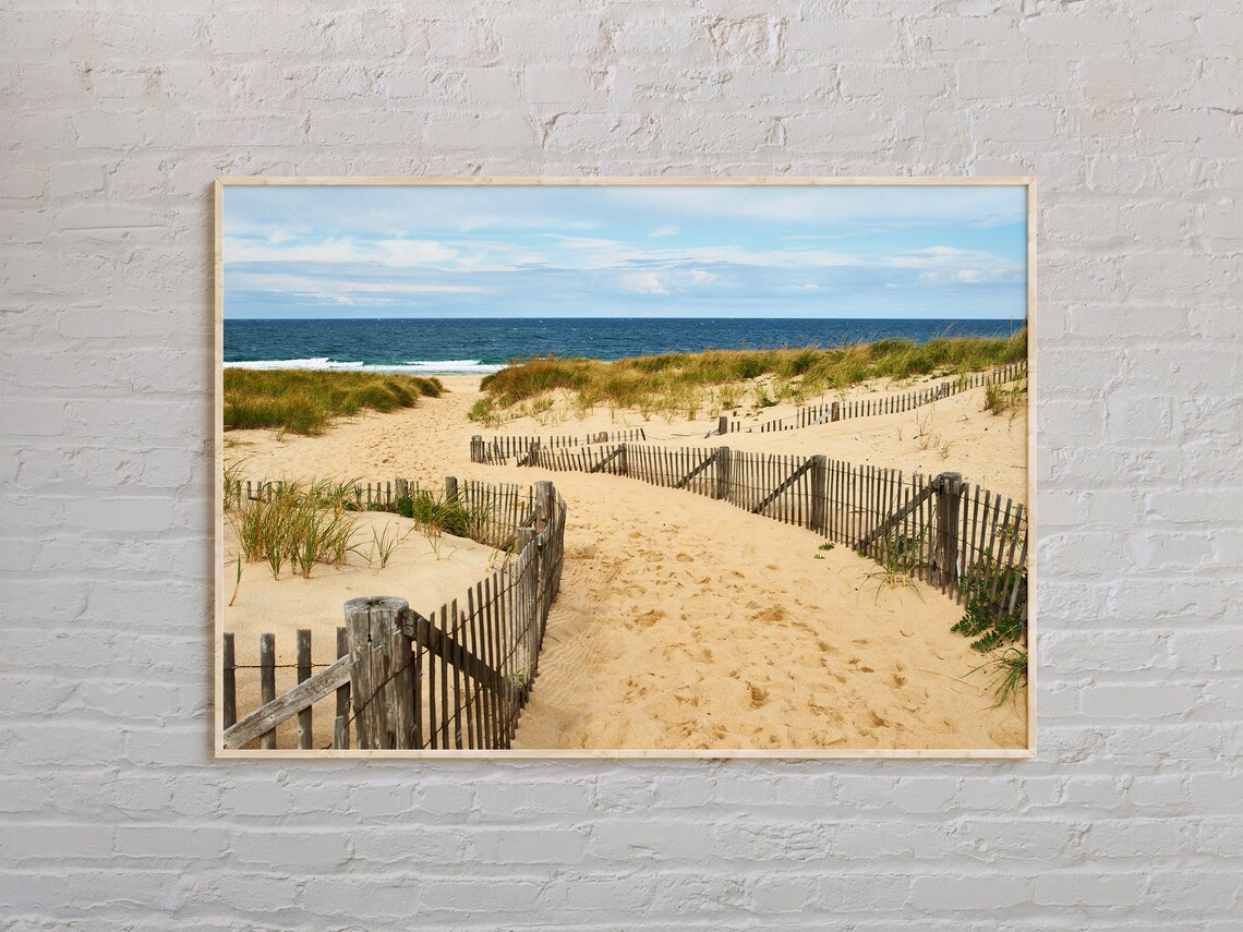 Cape Cod Travel Poster, Massachusetts Wall Decor