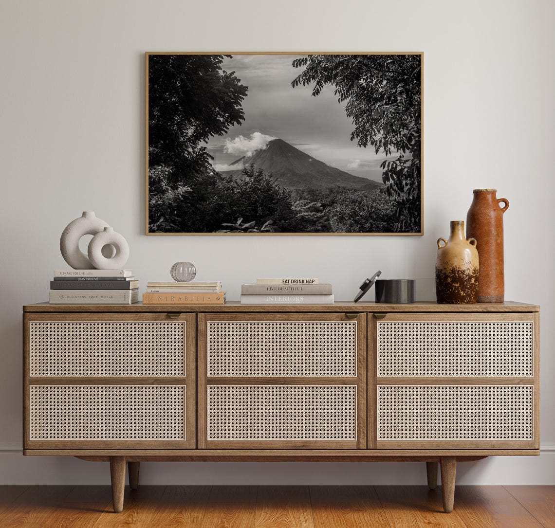 Black And White Nicaragua Print Nicaragua Wall Art Nicaragua Poster Nicaragua Photo Nicaragua Poster Print Nicaragua Wall Decor - Image 3