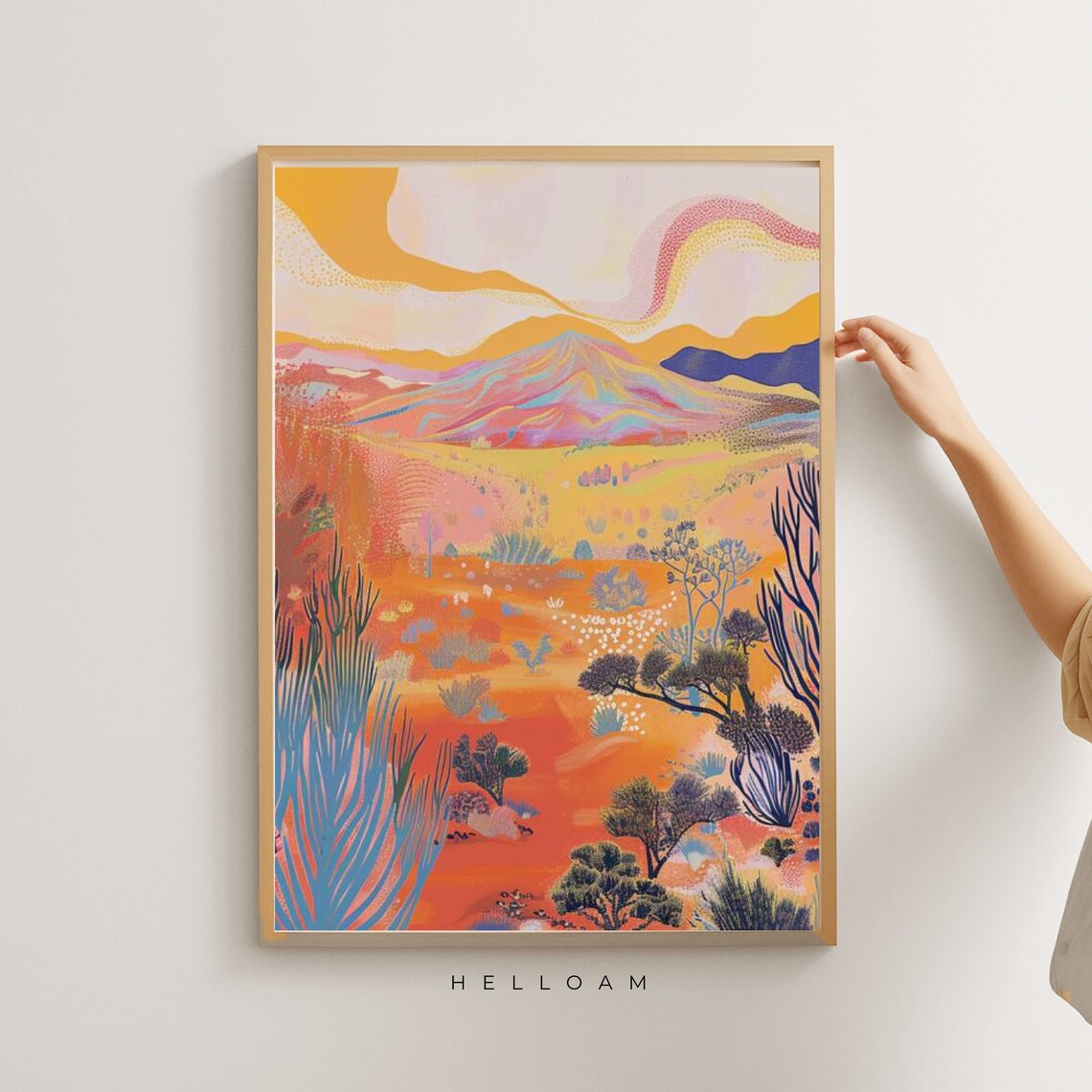 Japanese Japandi Abstract Poster, Gallery Wall Art - Image 3