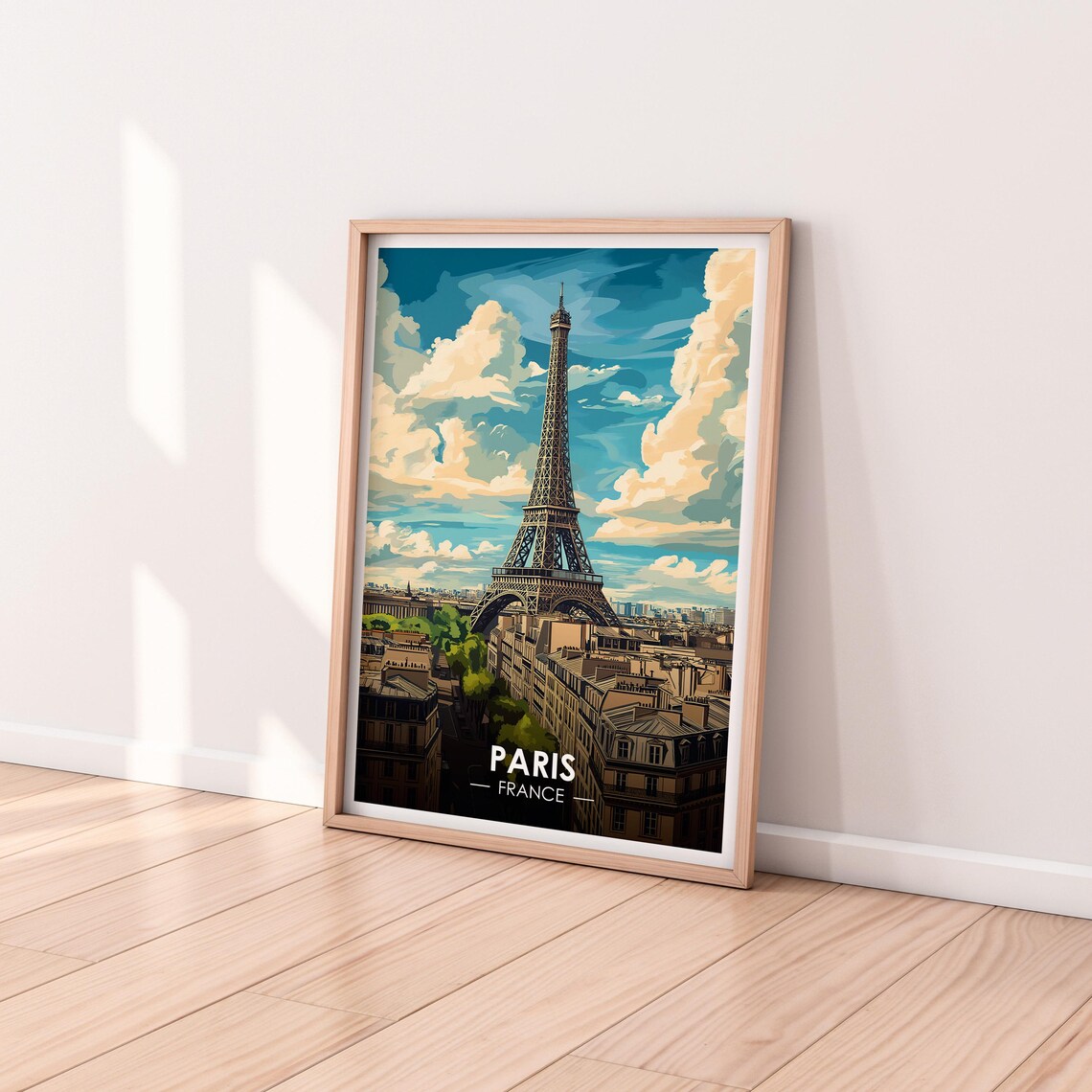 Paris Poster Paris Wallart France France Poster Travel Poster Premium Print Paris Print Paris Poster Home Dcor - Image 2
