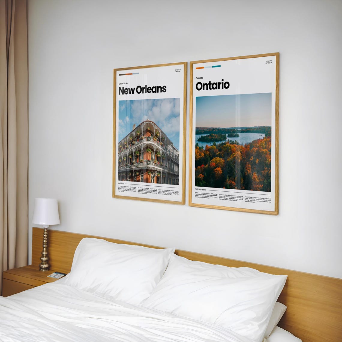 Ontario Travel Poster Ontario Poster Ontario Photo Poster Ontario Art Print Canada Poster Canada Travel Poster Travel Gift - Image 2