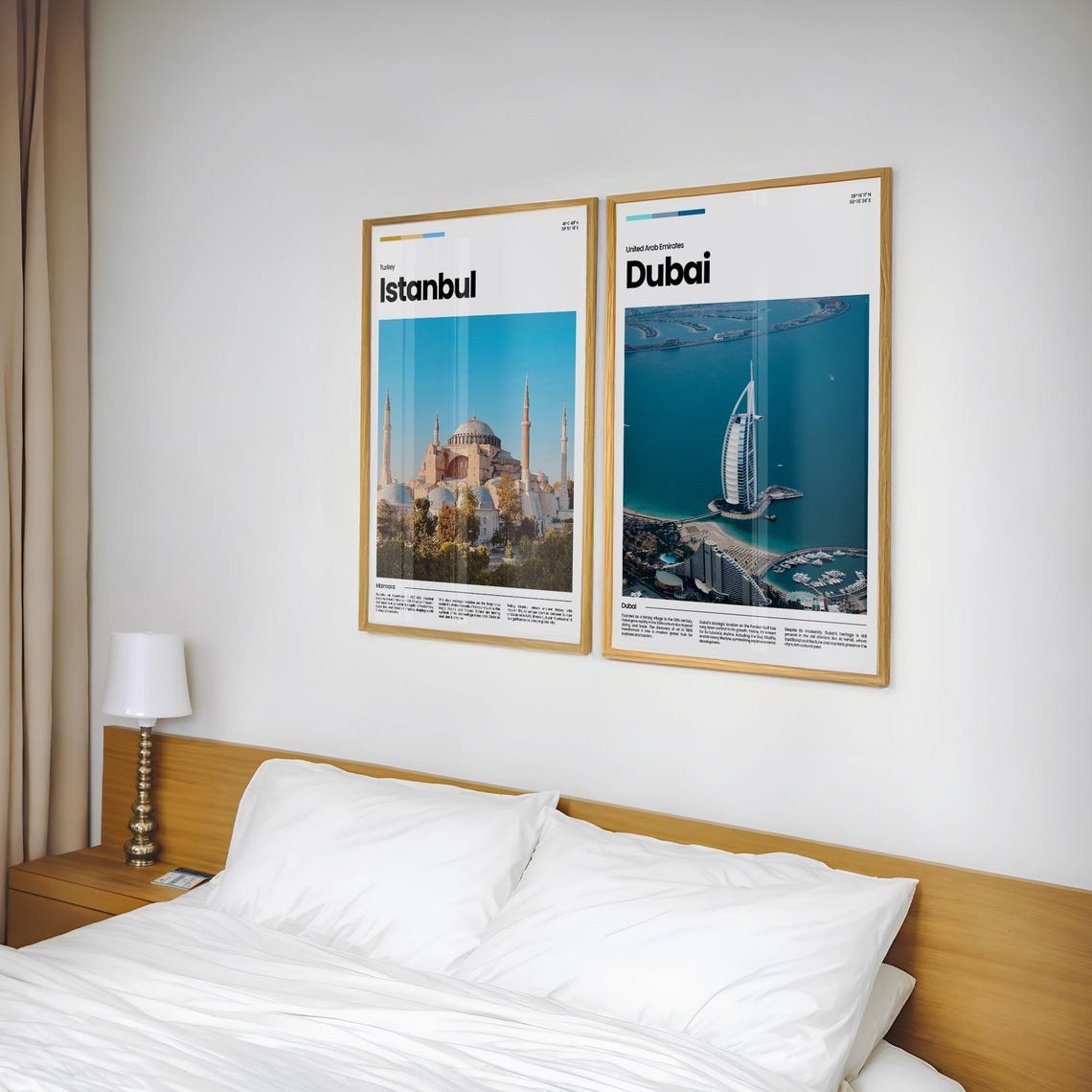 Dubai Travel Poster Dubai Poster Dubai Photo Poster Dubai Art Print United Arab Emirates Poster Emirates Travel Poster Travel Gift - Image 2