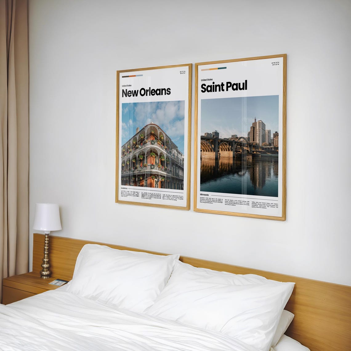 Saint Paul Travel Poster Saint Paul Poster Saint Paul Photo Poster Saint Paul Art Print Usa Poster Minnesota Travel Poster Travel Gift - Image 2