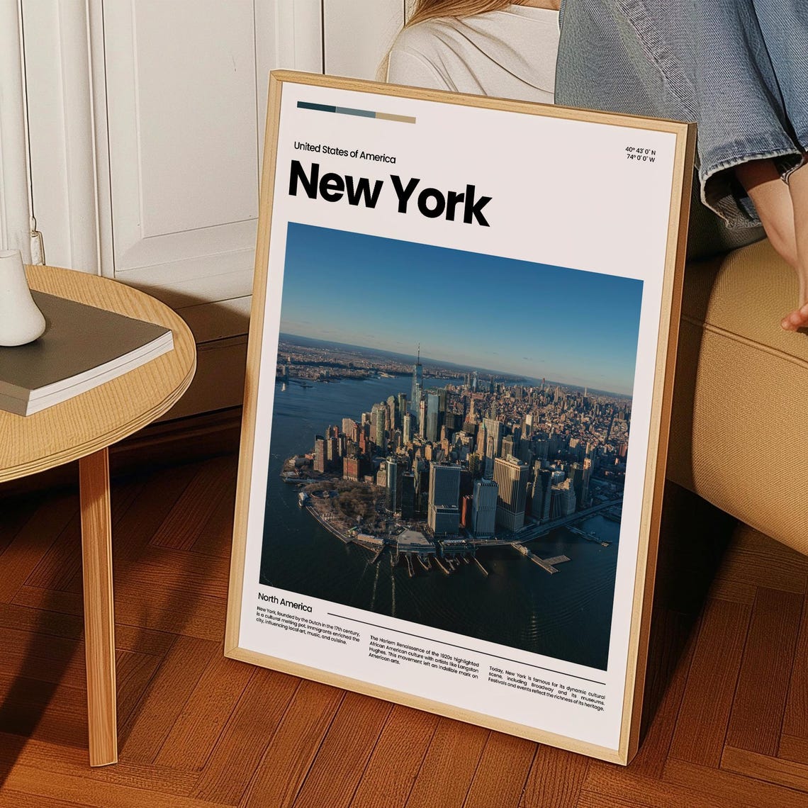 New York Travel Poster New York Poster New York Photo Poster New York Art Print New York Art Usa Poster Travel Gift - Image 3