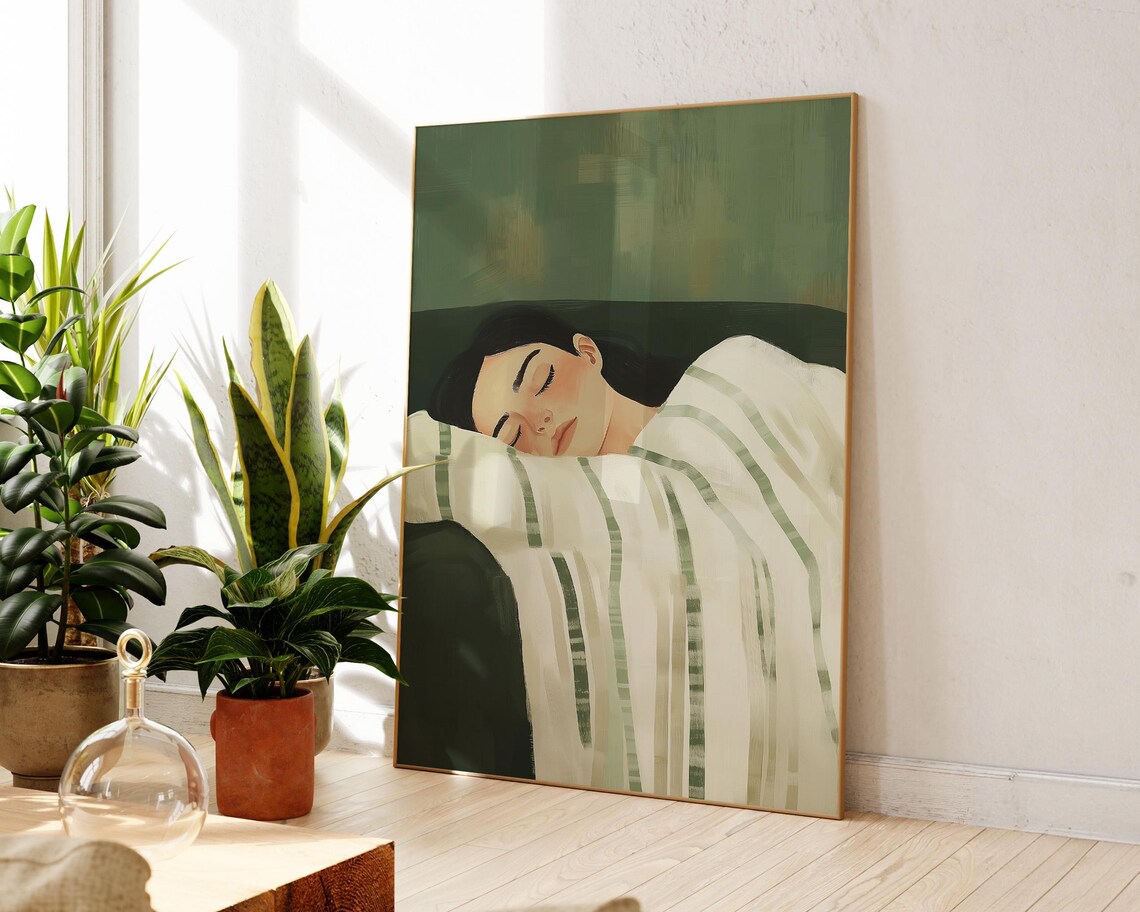 Abstract People, Contemporary Minimalist Poster - Image 2