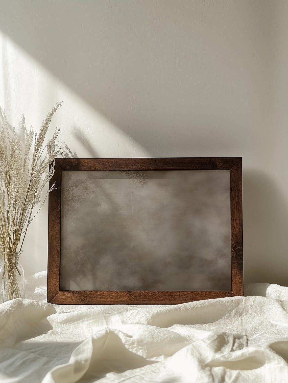 Earthy Moody Abstract Painting Neutral Textured Warm Tones Poster - Image 8