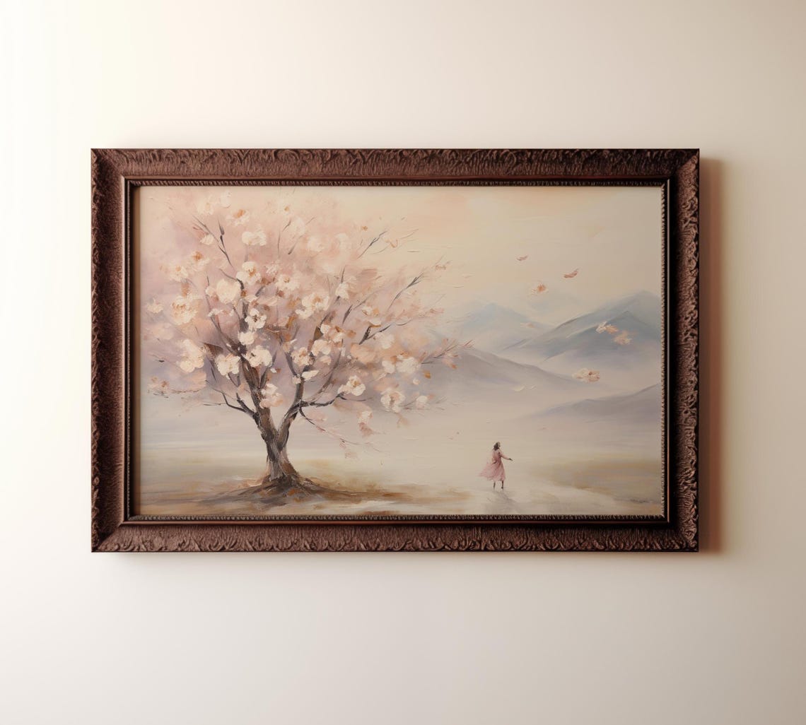 Wall Art Whimsical Art Cherry Tree Large Wall Art Prints Regarts - Image 5