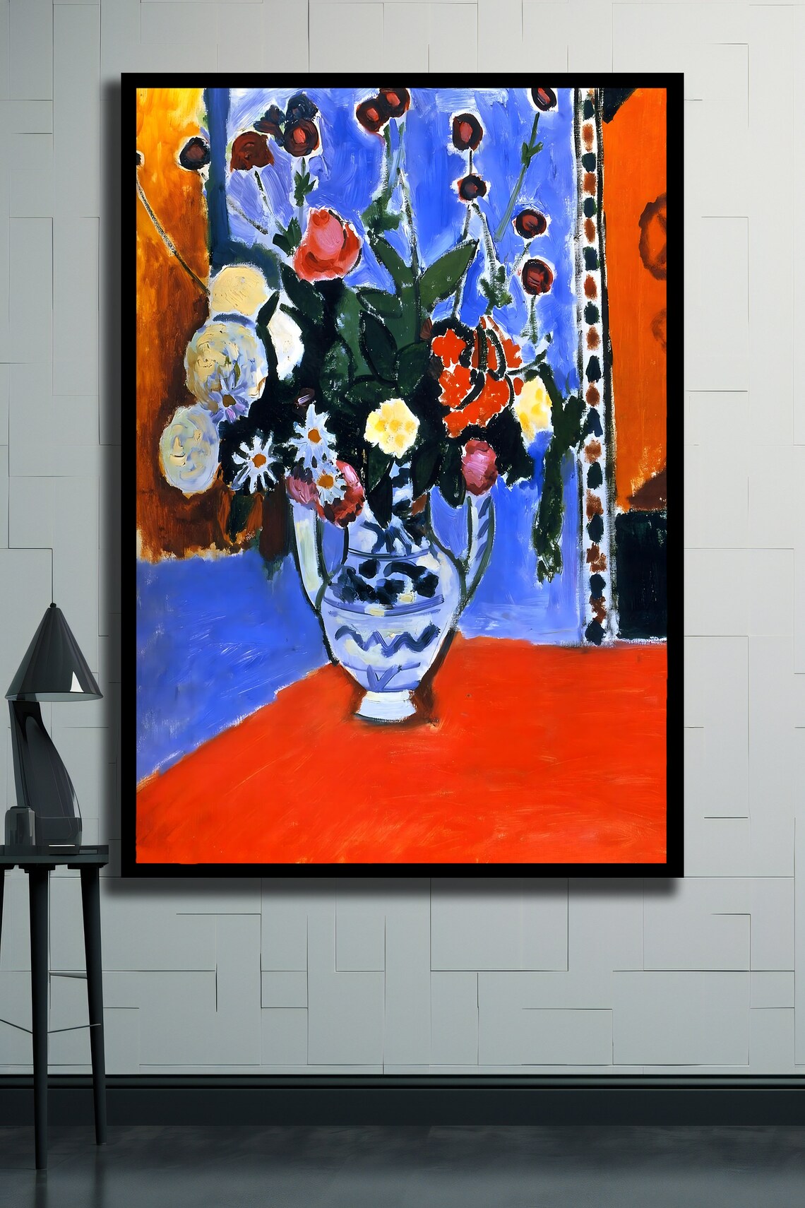 Henri Matisse Flowers in a Vase Fauvist Bouquet Still Life Art Poster - Image 4