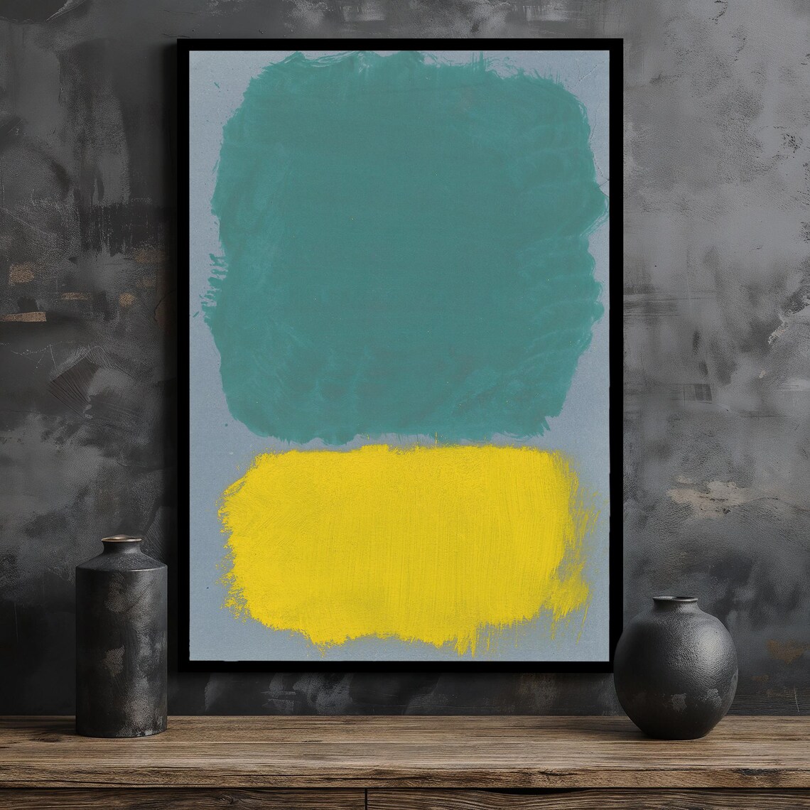 Mark Rothko Abstract Art Print, Modern Decor