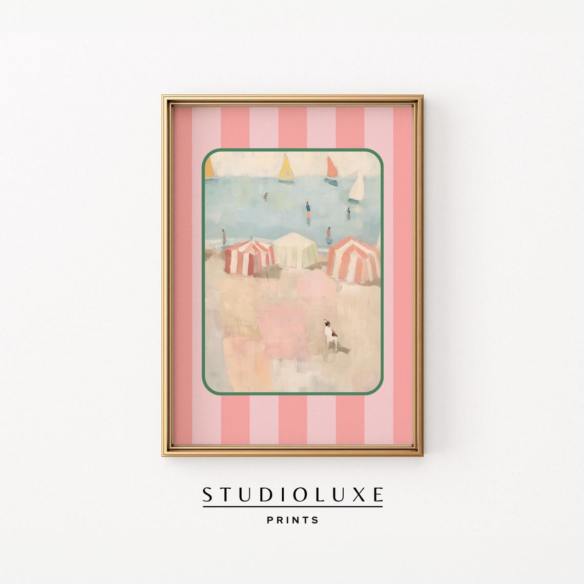 French Coastal Wall Art Granddaughter Prints Kitchen Decor Trendy Dorm Apartment Nursery