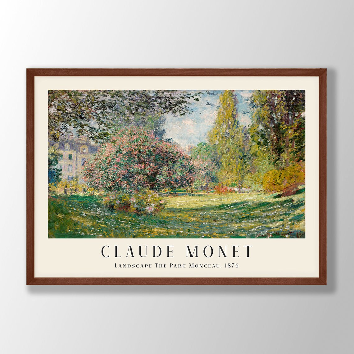 Claude Monet-Inspired Art Print, Farmhouse Decor
