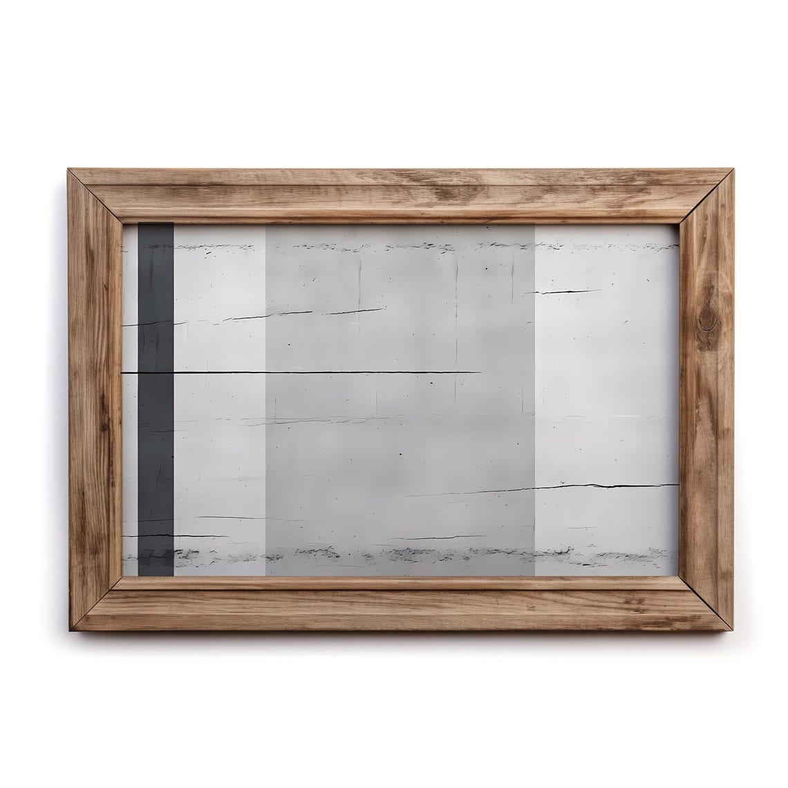 Modern Grey Concrete Textured Abstract Minimalist Industrial Poster