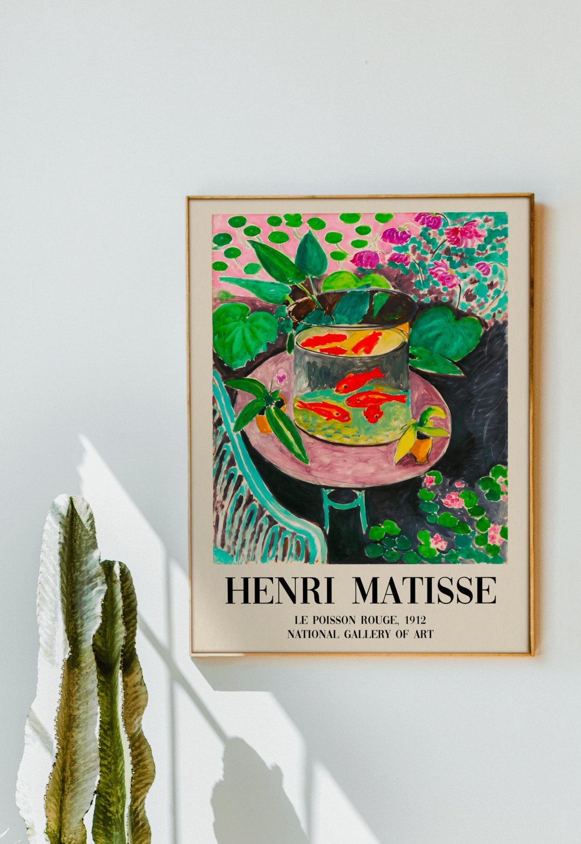 Henri Matisse The Goldfish 1912 Red Fish Bowl Fauvist Art Poster - Image 2