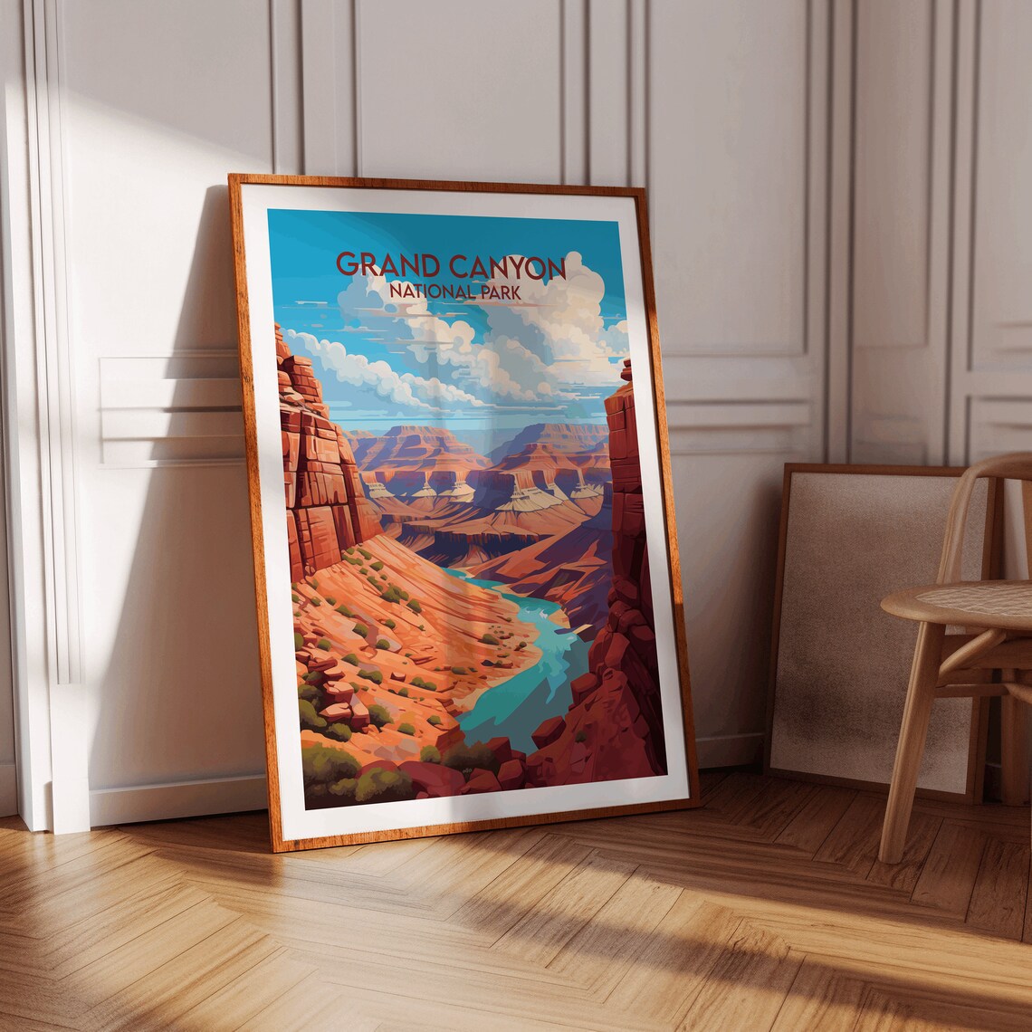 Grand Canyon National Park Travel Poster, United States - Image 4