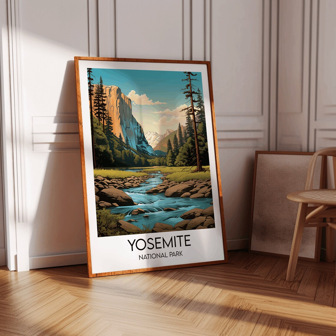 Yosemite National Park Travel Poster, United States - Image 4