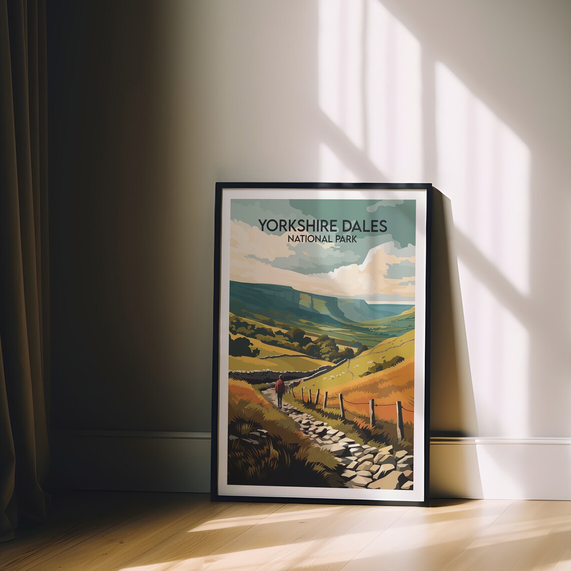 Yorkshire Dales National Park Travel Print Poster - Image 2