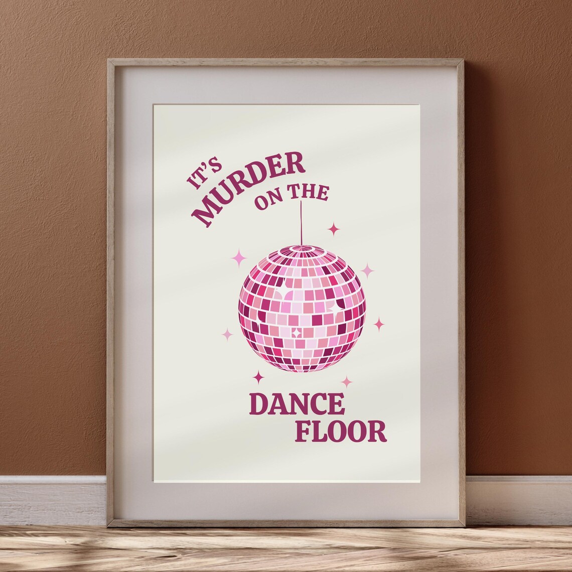 Disco Ball Poster, Retro Funky Kitchen Decor - Image 3