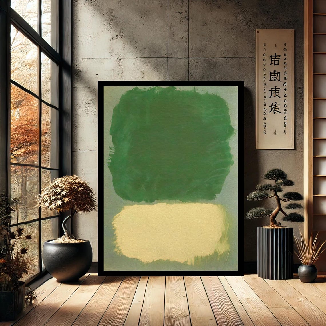 Mark Rothko Minimalist Canvas Print Painting Wall Art Reproduction Abstract Modern Home Decor