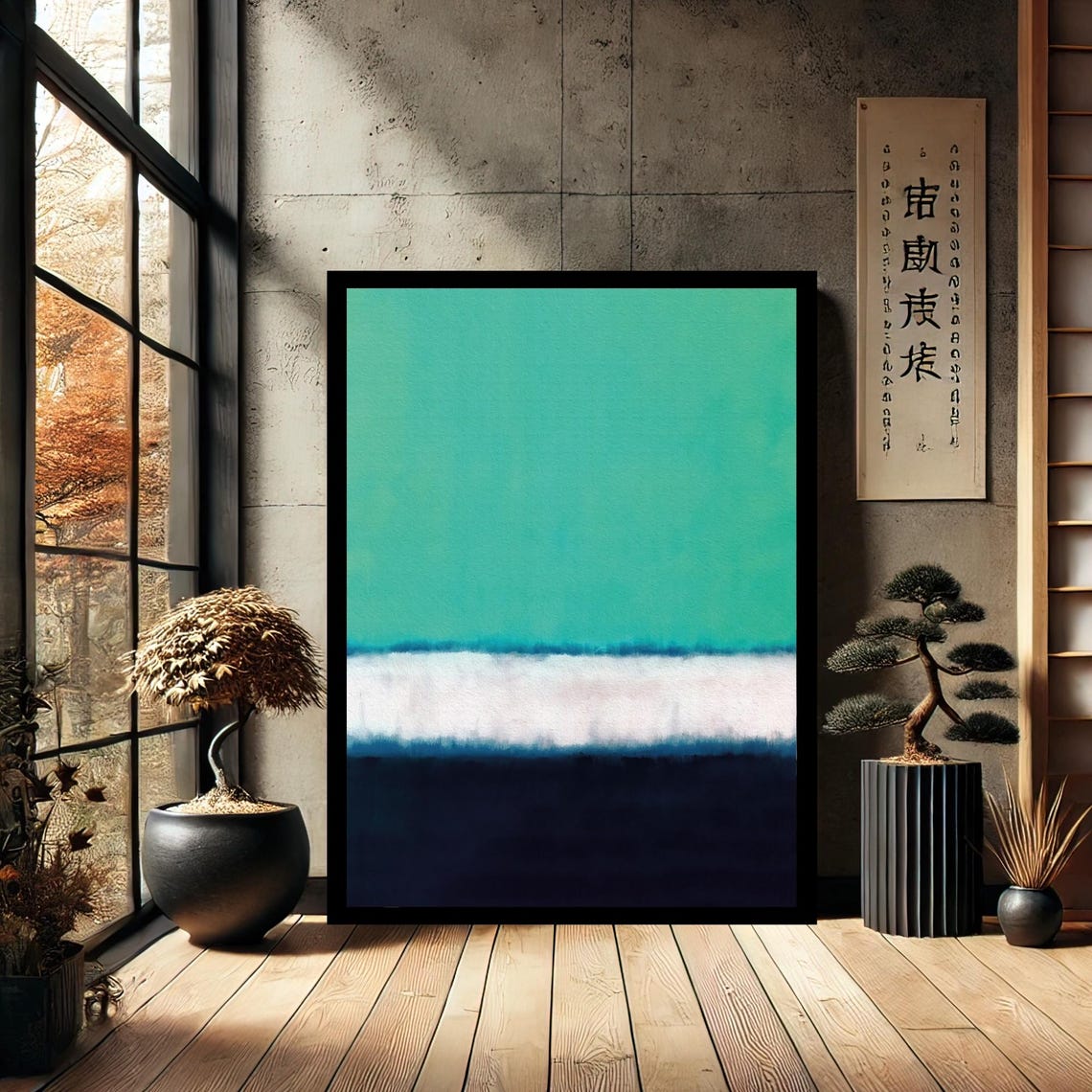 Mark Rothko Minimalist Canvas Print Painting Wall Art Reproduction Abstract Modern Home Decor