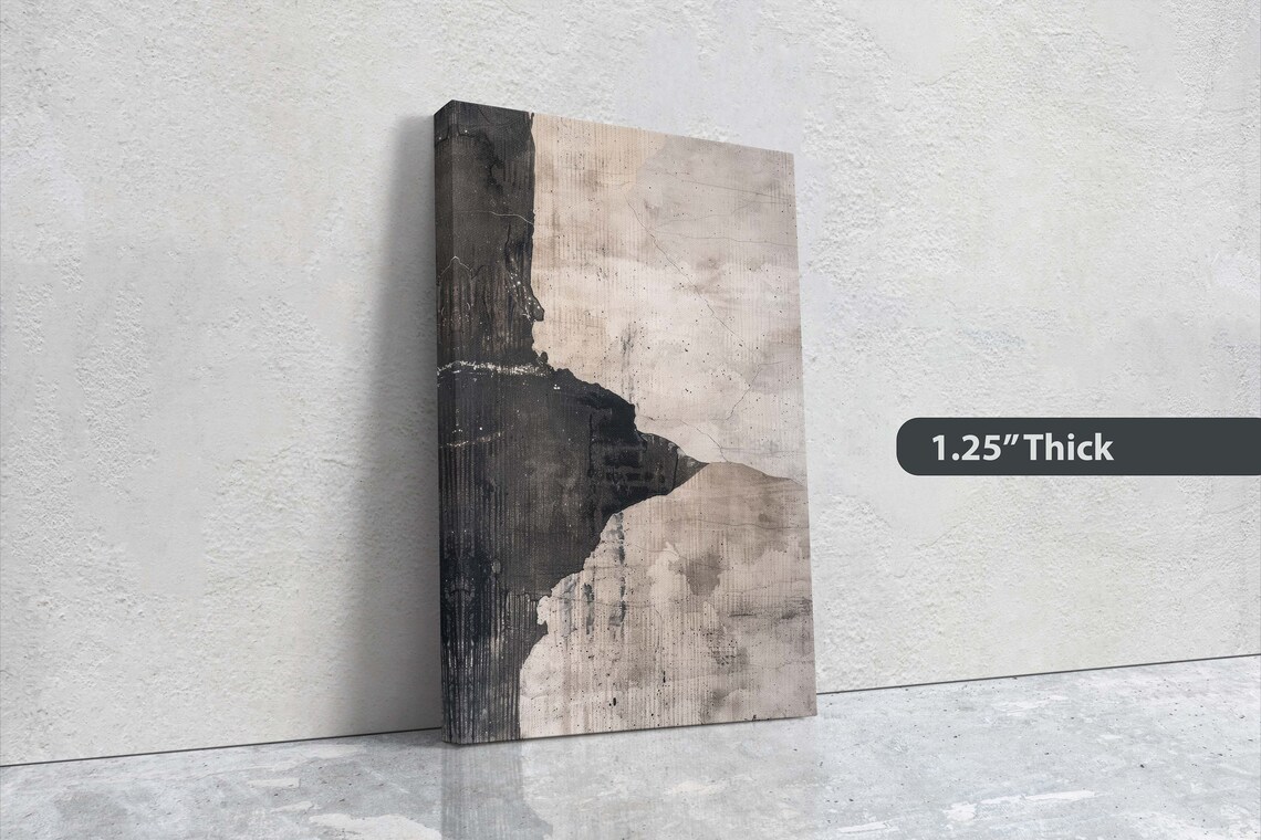 Wabi Sabi Abstract Texture, Minimalist Art Print - Image 3