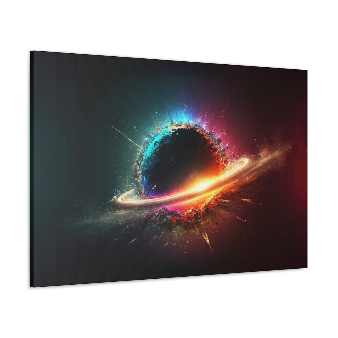 Exploding Planet Art Print, Science Fiction Fantasy - Image 3