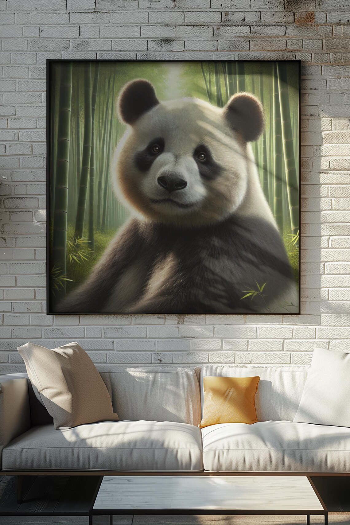 Panda Bamboo Forest Wildlife Poster - Image 2