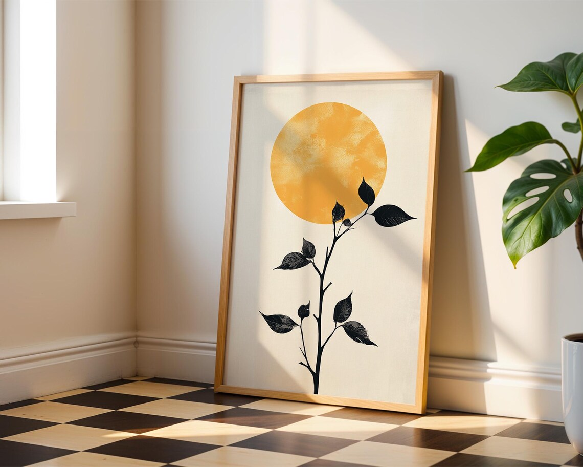 Vintage Botanical Art Print, Home Kitchen Decor - Image 2