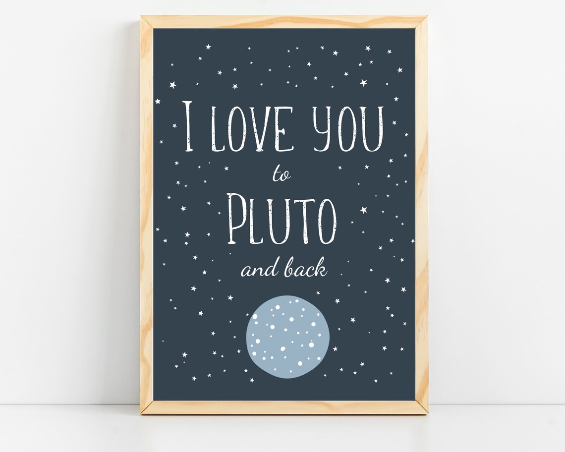 Space Themed Nursery Prints, Outer Space Poster - Image 4