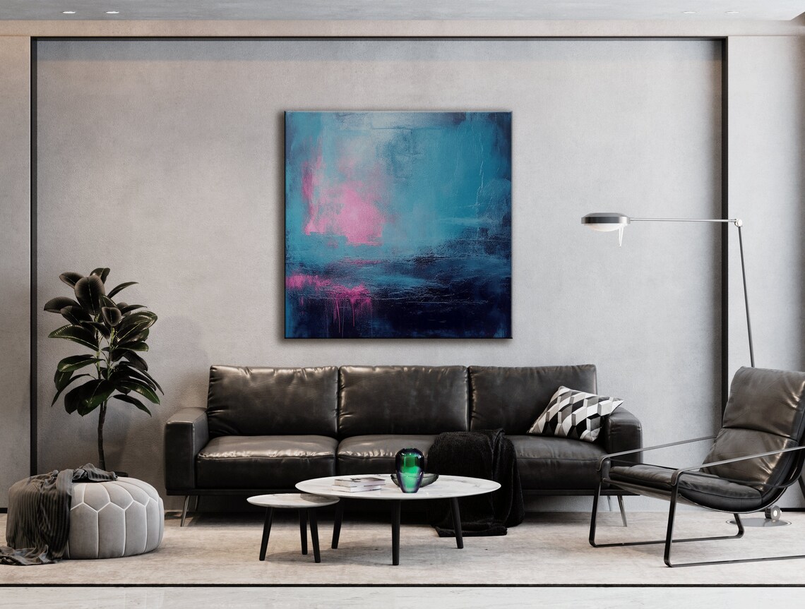 Abstract Painting, Mystical Enigma Art Print - Image 2