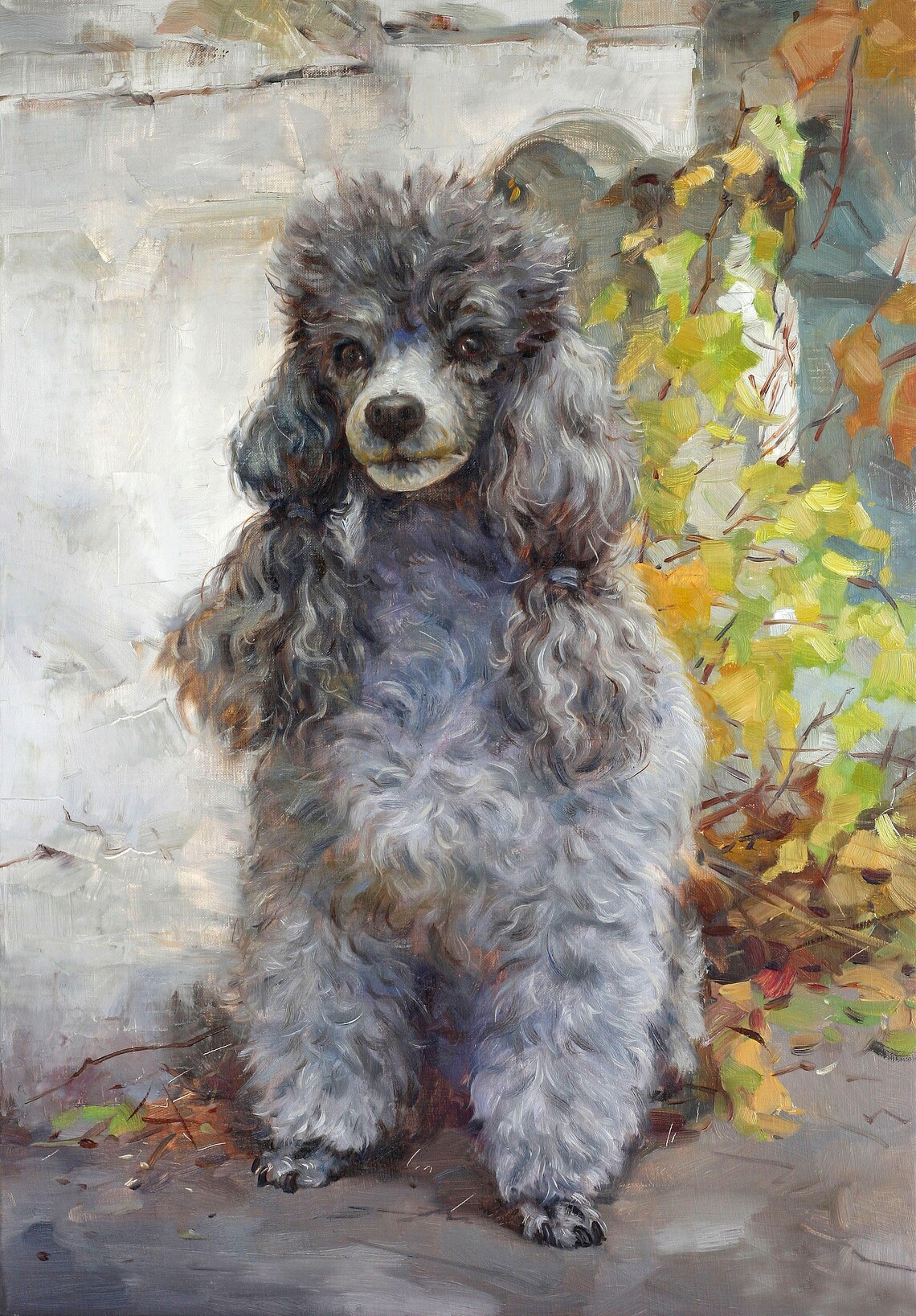 Custom Pet Portrait From Photo, Oil Painting - Image 2